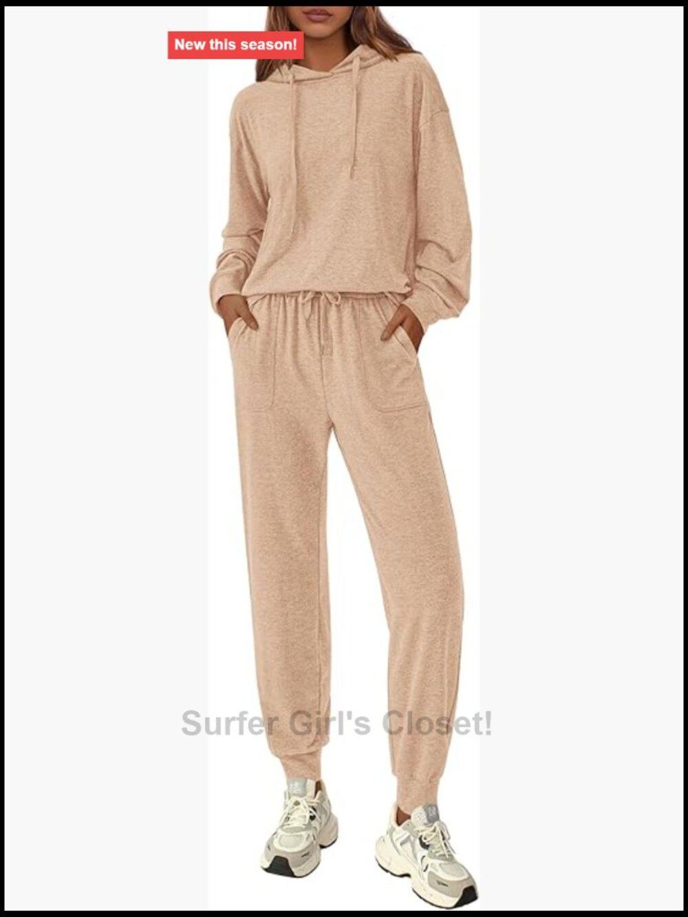 2 Piece Lounge Set Hoodie And Joggers Sweatsuit
